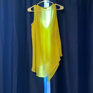 Lime green blouse